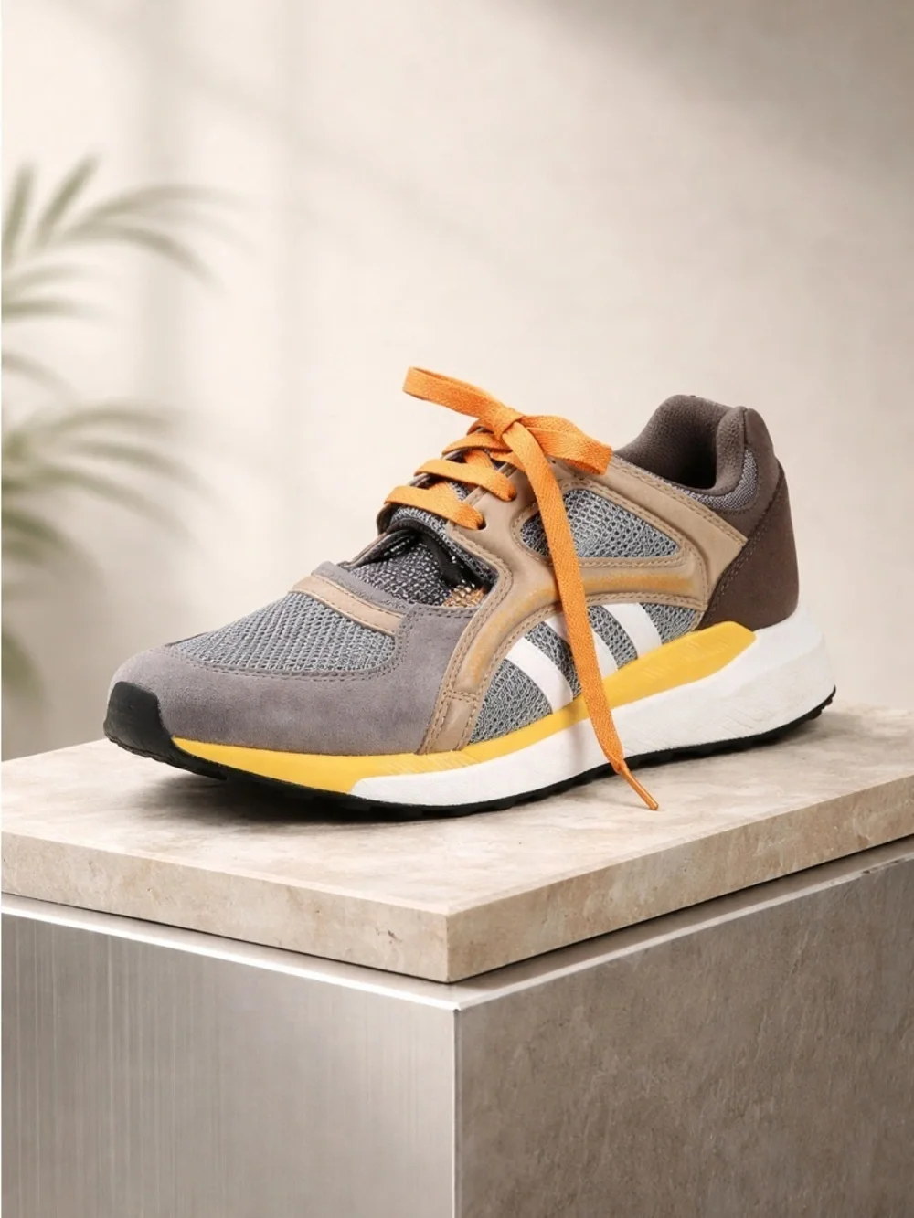 NWT Adidas Originals x Human Made EQT Racing HM Sneakers Shoes Brown - Size 10